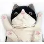 Sinda Global Has The cat Plush Black (M) Sinda Global Has The cat Plush Black (M)