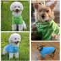 TOLOG 4 Pack Dog T-Shirt Pet Summer Shirts Puppy Clothes for Small Medium Large Dog Cat，Soft and Breathable Cotton Outfit Apparel