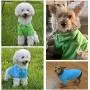 TOLOG 4 Pack Dog T-Shirt Pet Summer Shirts Puppy Clothes for Small Medium Large Dog Cat，Soft and Breathable Cotton Outfit Apparel