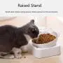 Luck Dawn Dog Cat Automatic Water Bowl with Raised Stand, 0-15 Degree Adjustable Tilted Design Neck Guard Stand Raised Elevated Pet Food Water Feeder Bowl Set for Cats or Small Dogs Luck Dawn Dog Cat Automatic Water Bowl with Raised Stand, 0-15 Degree Adjustable Tilted Design Neck Guard Stand Raised Elevated Pet Food Water Feeder Bowl Set for Cats or Small Dogs