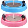 No logo MJCMMB Scratching Board for catcat Scratching Boar Pet cat Toy Trick Egg cat catching Disk Fake Mouse cat Scratch Board Combination Funny cat Kitten Toy