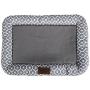 Bone Dry Border Cushion Padded Pet Mat