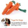 Flowersea998 Dog Rope Toys,Durable Cotton Pets Puppy Chew Dog Rope Toy Assortment for S M L Breeds Playing Playtime Teeth Cleaning Training Tug-of-War Balls Dog Bones Birthday Set of 11