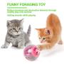 Pepilet Dog Cat Slow Feeder Tumbler Interactive Dog Puzzle Toys Healthy Feeding Snack Dispensing Toys Adjustable Strange Cry Tumbler (Pink)