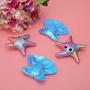 Hffheer 4Pcs Cat Toy Cute Starfish Shape Cat Toy Seashell Shape Cat Toy Canip Toy Cat Grinding Claw Toys Set Pet Interactive Toy for Cat Kitten