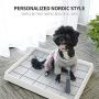Dog Training Tray,Puppy Potty Tray Holder,Puppy Dog Pad Holder,Indoor Training Toilet for Puppies Square Pet Training Toilet Pad Holder Portable