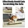 Pieviev Premium Cat Scratcher Cat Toys Sisal Cat Scratching Pad Extra Large No More Torn Cardborad Scattering Anti-Slip Backing & Catnip Pieviev Premium Cat Scratcher Cat Toys Sisal Cat Scratching Pad Extra Large No More Torn Cardborad Scattering Anti-Slip Backing & Catnip