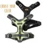 Mighty Paw Dog Sport Harness | No Pull Harnesses with Two Leash Attachments, Comfortable Neoprene Padded Lining, Reflective Safety Stitching. Fully Adjustable for a for Large or Small Pets Mighty Paw Dog Sport Harness | No Pull Harnesses with Two Leash Attachments, Comfortable Neoprene Padded Lining, Reflective Safety Stitching. Fully Adjustable for a for Large or Small Pets