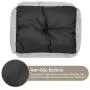 FURTIME Durable Dog Bed for Large Medium Small Dogs Soft Washable Pet Bed Breathable Rectangle Sleeping Bed Anti-Slip Bottom (24'' x 21'' x 8'', Grey) FURTIME Durable Dog Bed for Large Medium Small Dogs Soft Washable Pet Bed Breathable Rectangle Sleeping Bed Anti-Slip Bottom (24'' x 21'' x 8'', Grey)