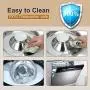 KASBAH Stainless Steel Dog Bowls for Puppy, 2 Pack Puppy Feeder Bowl for Feeding Food and Water Weaning Pet Feeder Bowl Water Bowl for Small Dogs/Cats/Pets KASBAH Stainless Steel Dog Bowls for Puppy, 2 Pack Puppy Feeder Bowl for Feeding Food and Water Weaning Pet Feeder Bowl Water Bowl for Small Dogs/Cats/Pets