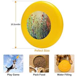 Pet Frisbee Flying Disc Dog Toy - Multifunction Summer Joy Jennifer Lommers