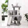 BEWISHOME Large Cat Tree Condo Bundle with Cat Tower with Scratching Board Perches Houses Cat Furniture Kitty Activity Center Kitten Play House MMJ05G10G BEWISHOME Large Cat Tree Condo Bundle with Cat Tower with Scratching Board Perches Houses Cat Furniture Kitty Activity Center Kitten Play House MMJ05G10G