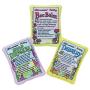 FUZZU Bloomin’ Kitty Seed Packets Cat Toys with U.S. Grown Certified Organic Catnip Collection - Set of 3: Bee Balm, Snap Dragon, and Tiger Lily