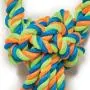 Grriggles Mighty Bright Tug Rugged Rope Dog Chew Toy