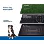lululun Dog Grass Large Pet Loo Portable Potty for Indoor/Outdoor, Artificial Grass Bathroom Mat for Puppies and Pets-Portable Potty Trainer, Full System with Trays, Easy to Clean