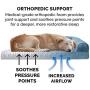 Furhaven Pet - Orthopedic Foam Sofa-Style Traditional Living Room Couch Dog Bed for Dogs and Cats - Multiple Styles, Sizes, and Colors