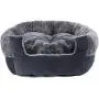 GASUR Small Dog Bed & Cat Beds, Round Pet Beds for Indoor Cats, Detachable Machine Washable Soft & Plush Calming Dog Bed, Self Warming & Cooling Kitten Puppy Bed
