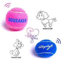 Dog Toy Ball bite-Proof Food Ball Tennis Small Large Dog Interactive pet Toy Ball - Pink - Large