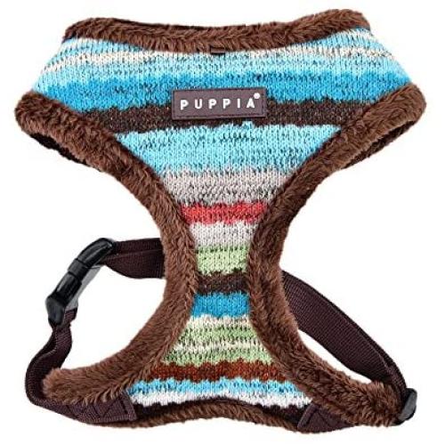 Puppia Crayon Harness A, Small, Brown