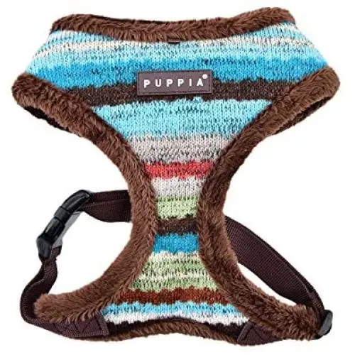 Puppia Crayon Harness A, Small, Brown Puppia Crayon Harness A, Small, Brown