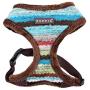 Puppia Crayon Harness A, Small, Brown