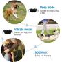 Zigzagmars Humane Safety No Shock Dog Training Collar with Remote, 1000FT Range Rechargeable Waterproof Dog Training Collar Two Receiver for Training 2 Dogs