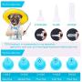 Frienda Pet Feeding Bottle Kit, Squeeze Liquid Cat Nursing Bottle Needle Tubing Kit and Replacement Mini Nipples for Kitten Puppy Small Pet Feeding Tool