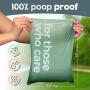 OAK ORGANIC Compostable Dog Poop Bags – 360 Bags - 13x9” Refills for Pet Poop Bag Dispenser - Big Mess Buddies for Dogs – Heavy Duty, Odor & Leak Proof (15 Microns) – Biodegradable, Eco-Friendly