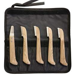 SiS EQUINOX Terriers Stripping Knifes Carding Knives Pet Combs for Dogs, Cats & Horses Coat