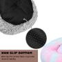 ZEJEUER Soft Washable Comfortable Pet Bed Round Nest Sleeping Sofa for Cats and Dogs GS010