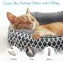 JOYO Cat Bed, 20 inch Pet Bed Machine Washable for Cats or Small Dogs Double Sided Cushions Calming Indoor Cushion Bed with Non-Slip Bottom for Improved Sleep, Soft Round Sofa Bed for Kitties Puppy JOYO Cat Bed, 20 inch Pet Bed Machine Washable for Cats or Small Dogs Double Sided Cushions Calming Indoor Cushion Bed with Non-Slip Bottom for Improved Sleep, Soft Round Sofa Bed for Kitties Puppy
