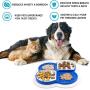 LATTCURE Dog Slow Feeder Bowls,Non Slip with Suction Cup,Anti-gulping pet Slower Food Feeding Dishes Boredom Anxiety Reduction Perfect for Food Treats Yogurt Peanut Butter