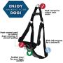 Coastal Pet Products Coastal Pet Walk Right! Front-Connect Padded Harness, Large, Black