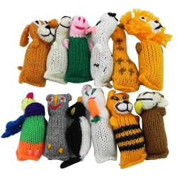 Chilly Dog Barn Yarn Hand Knit Wool Cat Toy with Catnip