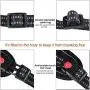 Dog Harness No Pull Reflective: Adjustable Pet Puppy Harness with 2 Leash Clips Comfortable Padded Dog Vest, Easy Control Handle for Small Medium Large Dogs Training, Outdoor Running Walking,M