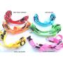 New Tech Junkies LED PET Glow Harness Dog Cat Night Safety Lead Adjustable Flash Light Up