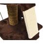 Amazon Basics Cat Tree Tower With Perch Condo - 12 x 12 x 20 Inches, Dark Brown