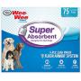 Wee-Wee Puppy Training Pee Pads 75-Count 24'' x 24'' Large Size Pads for Dogs
