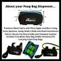ZubyDog Poop Bag Dispenser (1 Pack, Black/Blue with Black Poop Bag Holder) ZubyDog Poop Bag Dispenser (1 Pack, Black/Blue with Black Poop Bag Holder)