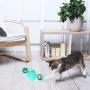 LEJGEQR Cat Toys for Indoor Cats,Interactive Cat Toy with Suction Cup Windmill Kitten Toys Cat Toothbrush Toy Kitty Toys with Hair Brush Turntable Massage Scratching Tickle for Cats Kitten Kitty