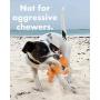 Bulldog - Squeaky Dog Toy - Soft, Natural Rubber (Latex) - for Puppies, Small Dogs & Medium Dogs - Indoor Play - Complies with Same Safety Standards as Childrens Toys