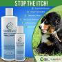 Hypoallergenic Anti-Itch Medicated Dog Shampoo with Salicylic Acid - For Deep-Cleansing Sensitive, Itchy Dog and Puppy Skin and Hair - Dog Wash and Dog Odor Eliminator Shampoo – Made in the USA