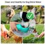 MELASA Dog Water Bottle, Leak Proof and Water Can Suck Back Bottle for Pet Water Dispenser, Lightweight and Easy to Clean, Easy to Carry for Dog Road Trips, Traveling and Walking, 300ml