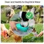 MELASA Dog Water Bottle, Leak Proof and Water Can Suck Back Bottle for Pet Water Dispenser, Lightweight and Easy to Clean, Easy to Carry for Dog Road Trips, Traveling and Walking, 300ml