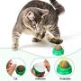 Skylety 4 Pieces Catnip Ball Cat Toys Rotatable Self-Adhesive Catnip Edible Licking Balls Natural Catnip Cat Treats Toys for Cats Kitten Kitty Playing Chewing Cleaning Teeth (Green)