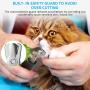 Kithumi Dog Nail Clippers, Professional Pet Trimmer with Safety Guard to Avoid Over-Cutting, Free Nail File & Lock Switch, Pet Nail Trimmer with Sturdy Non Slip Handles.(for Small and Medium Pets)