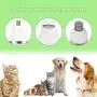 WIOR 2 in 1 Dog Nail Grinder & Hair Clippers, 2-Speed Portable Electric Rechargeable Low Noise Pet Dog Nail Grinder for Large Medium Small Dogs & Cats Pet Hair Clippers Painless Paws Grooming