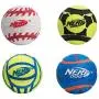 Nerf Dog Sports Ball Dog Toys, Lightweight, Durable and Water Resistant, 2.5 Inches, for Small/Medium/Large Breeds, Four Pack, Mixed Colors, Model:3372 Nerf Dog Sports Ball Dog Toys, Lightweight, Durable and Water Resistant, 2.5 Inches, for Small/Medium/Large Breeds, Four Pack, Mixed Colors, Model:3372