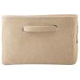Xbopetda Canvas Dog Toy Basket Basket with Handles for Cat Toy Basket Clothes Storage,Pet Toy and Accessory Storage Bin-Dog-Beige