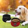 Pawyager Collapsible Dog Bowl, 2 Pack Portable Pet Feeding Watering Dish, Walking Parking Traveling